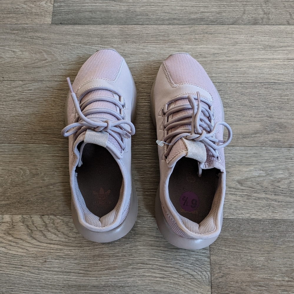 Adidas Ortholite Tubular Mauve Nude Run Sneaker Women 7.5 - Picture 5 of 12